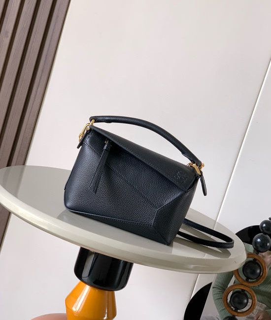 Loewe Puzzle Mini Leather Handbag 9310-8003