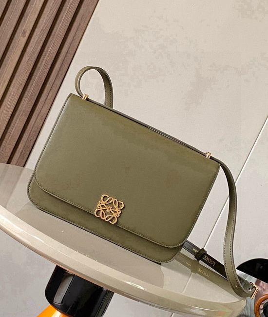 Loewe Goya Silk Calfskin Compact Handbag 9067