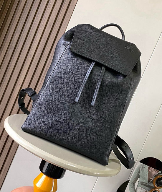 Loewe Large Drawstring Backpack with Anagram 9070