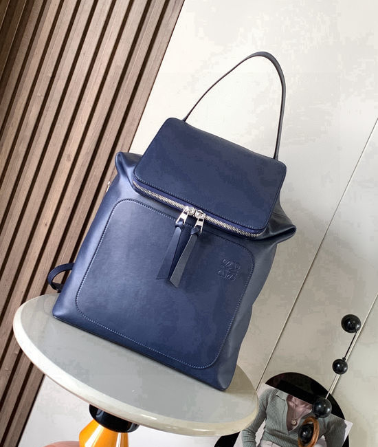 Loewe Goya Backpack Navy Blue 9065