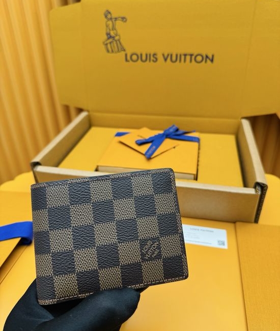Louis Vuitton LV Canvas Wallet Multiple Pockets N60895