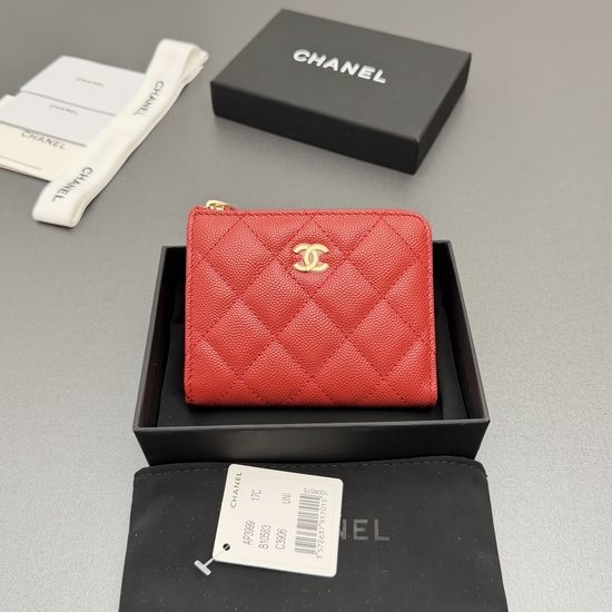 Chanel 255 Zip Wallet AP3999