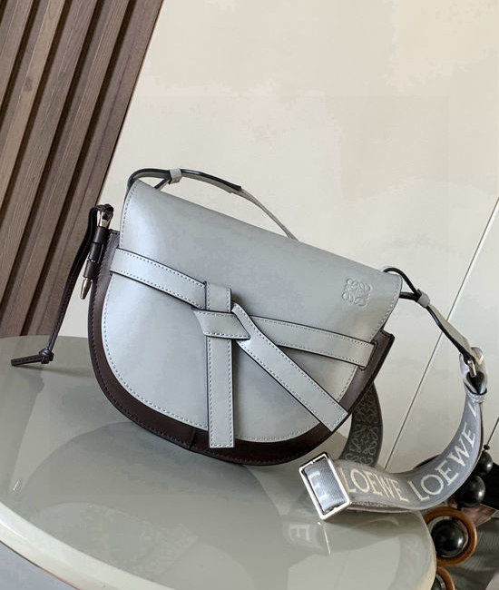 Loewe Gate Duel Leather Saddle Bag 9004