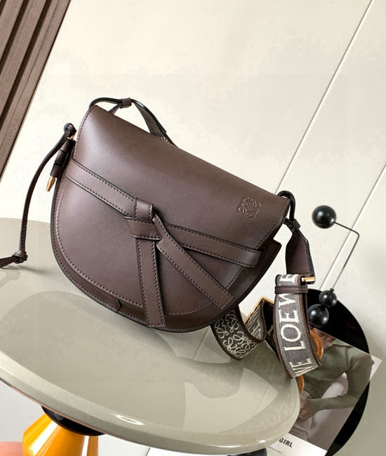 Loewe Gate Duel Leather Saddle Bag 9004