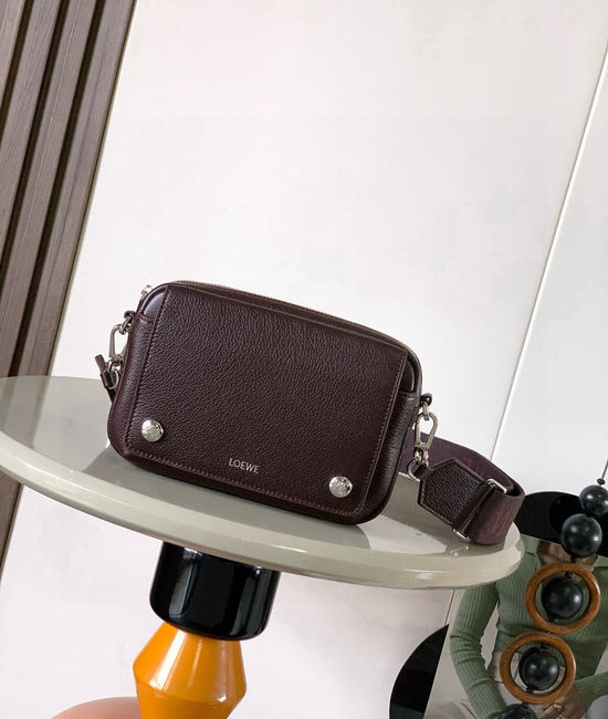 Loewe Pebble Small Grain Leather Messenger Bag 9149