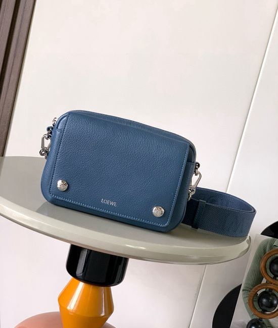 Loewe Pebble Grained Leather Messenger Bag 9149