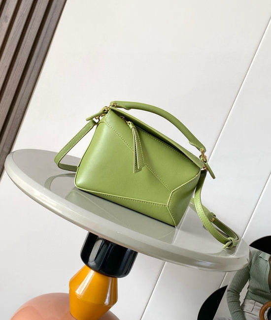 Loewe Puzzle Mini Leather Handbag 9310-8003