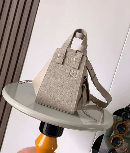 Loewe Hammock Grained Leather Convertible Bag 9002