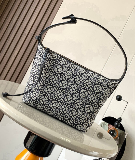 Loewe Cubi Anagram Jacquard Shoulder Bag 9007