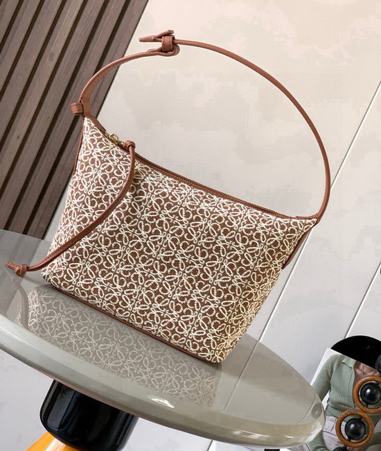 Loewe Cubi Anagram Jacquard Small Bag 9007