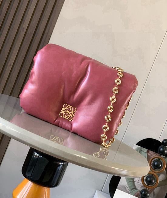 Loewe Puffer Goya Leather Shoulder Bag 9140
