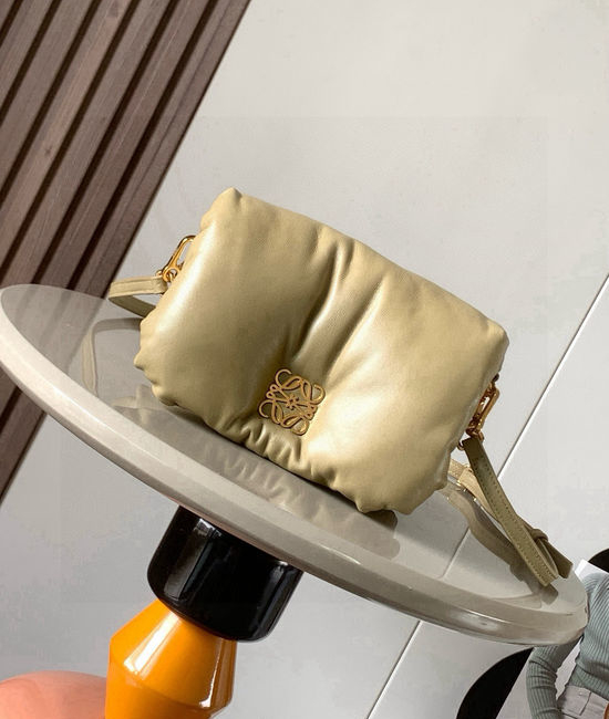 Loewe Puffer Goya Mini Shiny Napa Handbag 9141