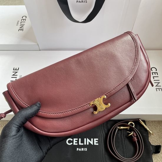 Celine SOFT TRIOMPHE HALFMOON Small Bag 103778