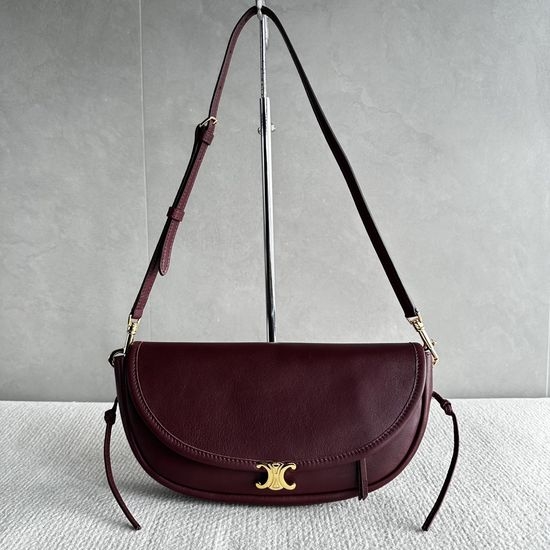 Celine HALFMOON Small Shoulder Bag with Mini Triomphe Clasp 103778