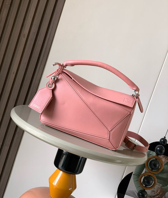 Loewe Puzzle Bag Geometric Leather Shoulder Bag 9096