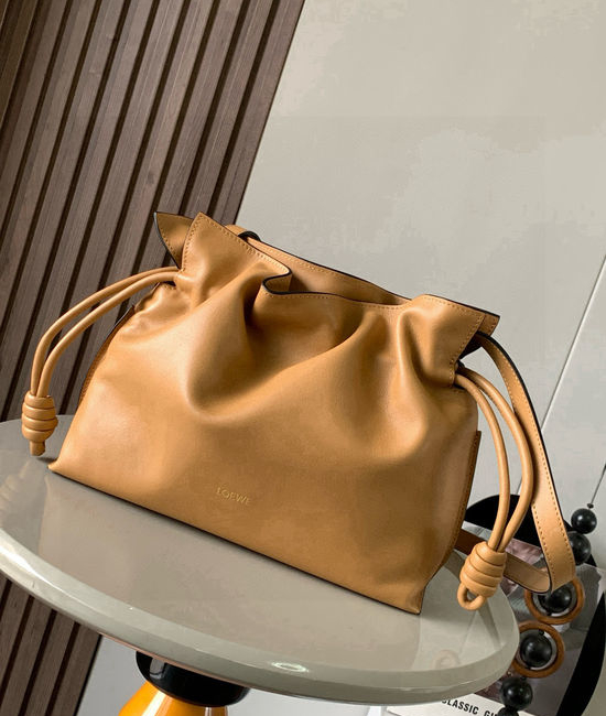 Loewe Flamenco Nappa Leather Clutch Bag 9043 New