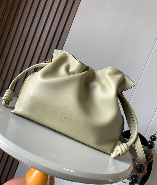 Loewe Flamenco Nappa Leather Clutch Bag 9043