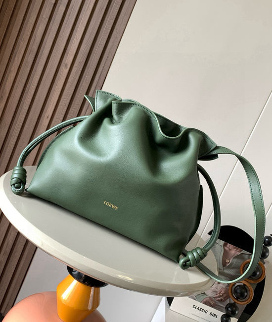 Loewe Flamenco Nappa Leather Clutch Bag 9043
