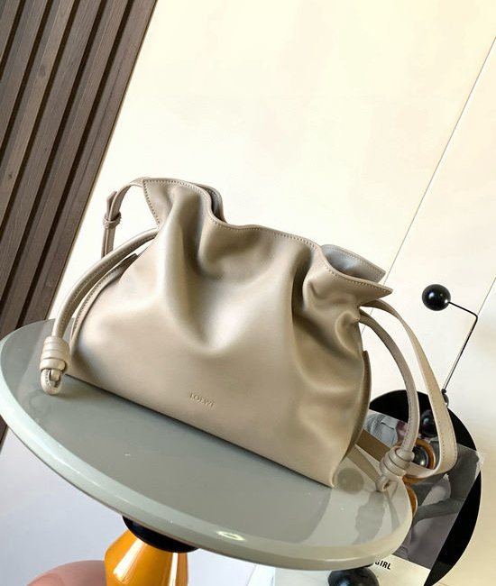 Loewe Flamenco Nappa Leather Clutch Bag 9043