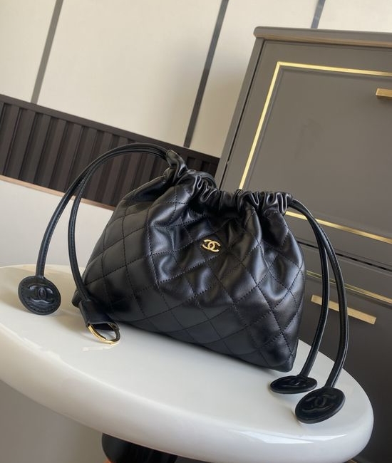 Chanel Drawstring Bucket Bag AS5227
