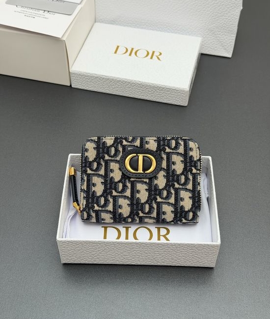 Christian Dior CD Montaigne Zipper Pouch S2155