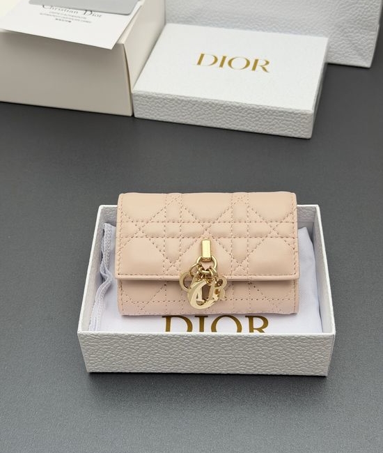 Christian Dior CD Jolie Glycine Wallet S0966