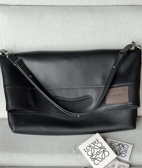 Loewe Bob Foldable Tote Bag in Glossy Leather 1577