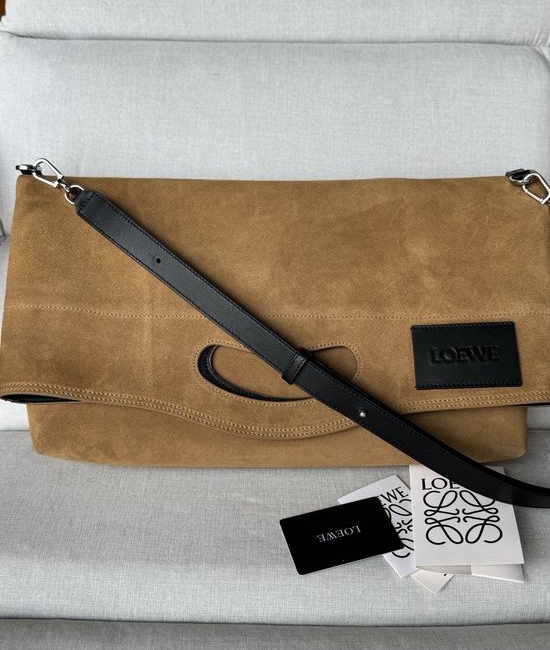 Loewe Bob Suede Foldable Tote Bag 7801