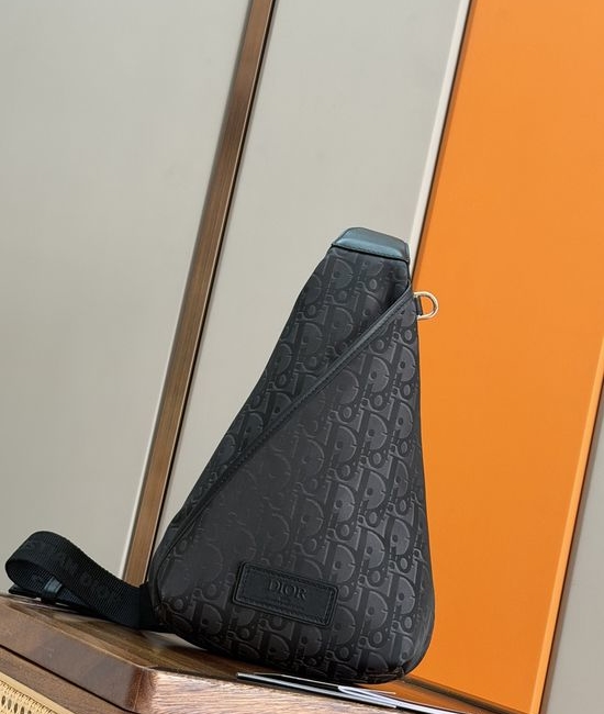 Christian Dior CD Trek Oblique Nylon Shoulder Bag 93951