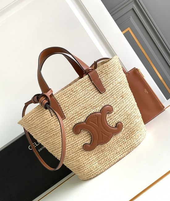 Celine TEEN Woven Classic Basket Bag 115802FF7.04LU