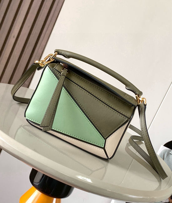 Loewe Puzzle Mini Napa Leather Shoulder Bag 9016