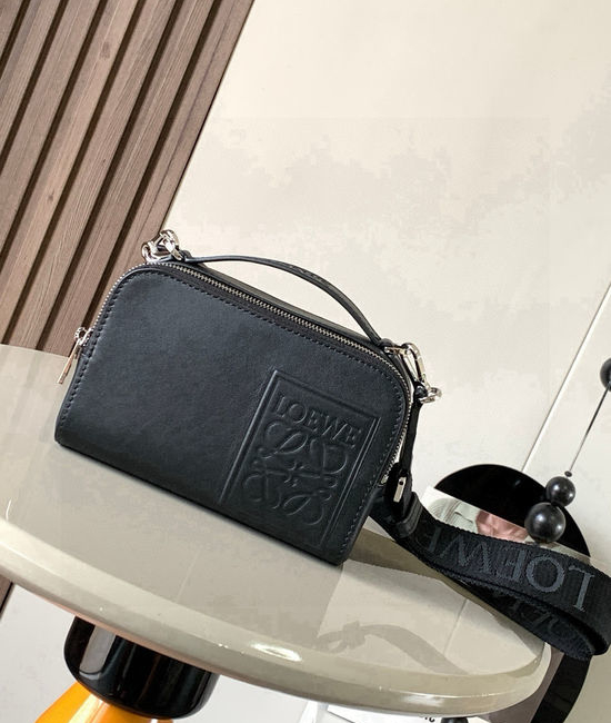 Loewe Satin Leather Mini Camera Crossbody Bag 9111