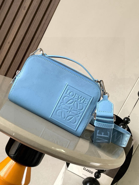 Loewe Mini Camera Satin Cowhide Crossbody Bag 9111