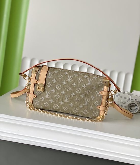 Louis Vuitton LV SIDE TRUNK Denim Box Bag M27451