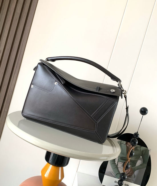 Loewe Panta Puzzle Glossy Leather Handbag 9165