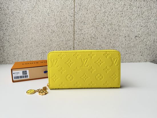 Louis Vuitton Zippy Wallet Monogram Leather Wallet M27504