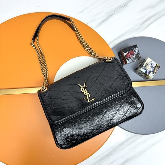 Yves Saint Laurent YSL Niki Quilted Leather Chain Bag 812943