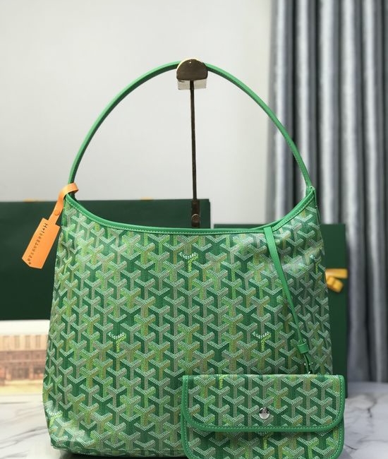 Goyard Hobo Boheme Goyardine Canvas Handbag 020223