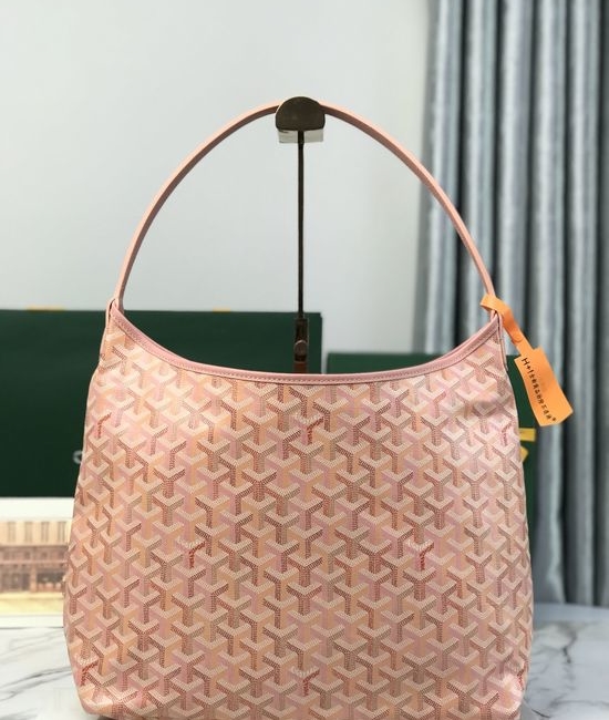 Goyard Hobo Boheme Goyardine Canvas Handbag 020223