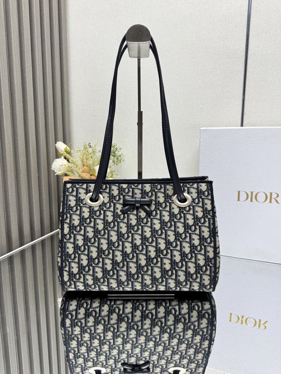 Christian Dior Oblique Shopping Tote 1410