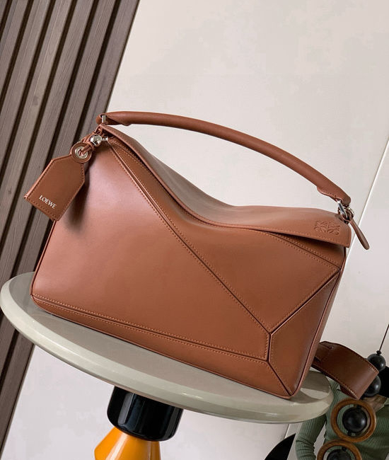 Loewe Featherlight Puzzle Napa Leather Handbag 9099