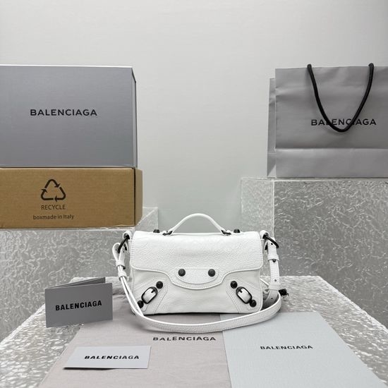 Balenciaga Le City Nano Leather Flap Bag 865857