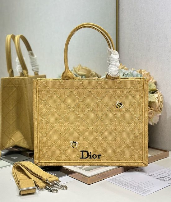 Christian Dior CD Book Tote Medium Handbag 1286