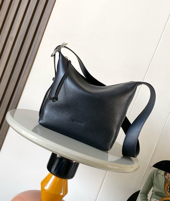 Loewe Loop Hobo Grained Leather Handbag 9159
