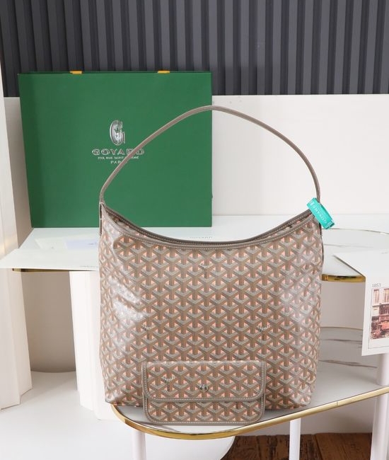 Goyard Bohème Hobo Zipper Shoulder Bag 020223