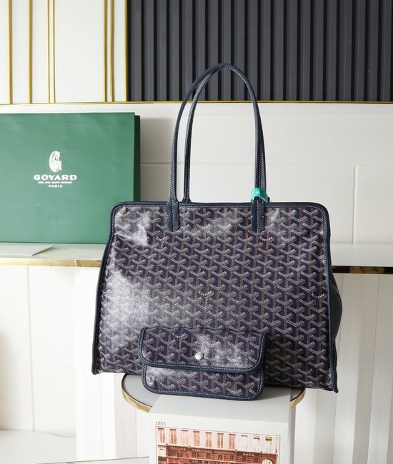 Goyard Hardy Commuter Bag Blue 020213