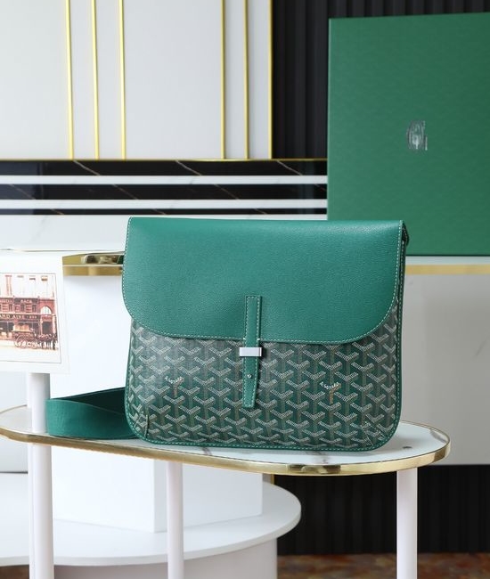 Goyard Coursier Messenger Bag Green 8008