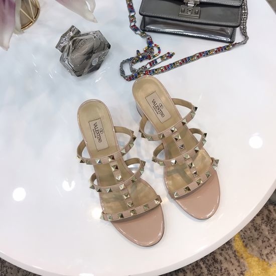 Valentino Soft Goat Leather Multi Heel Height Dress Shoes