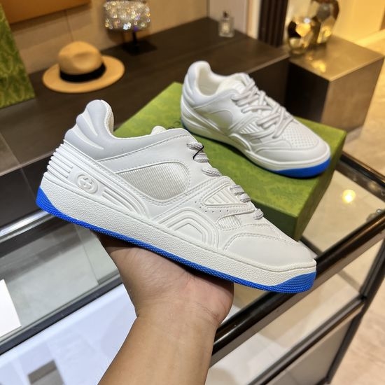 Gucci Premium Low-top Fashion Sneakers Color-block Patchwork Non-slip Sole