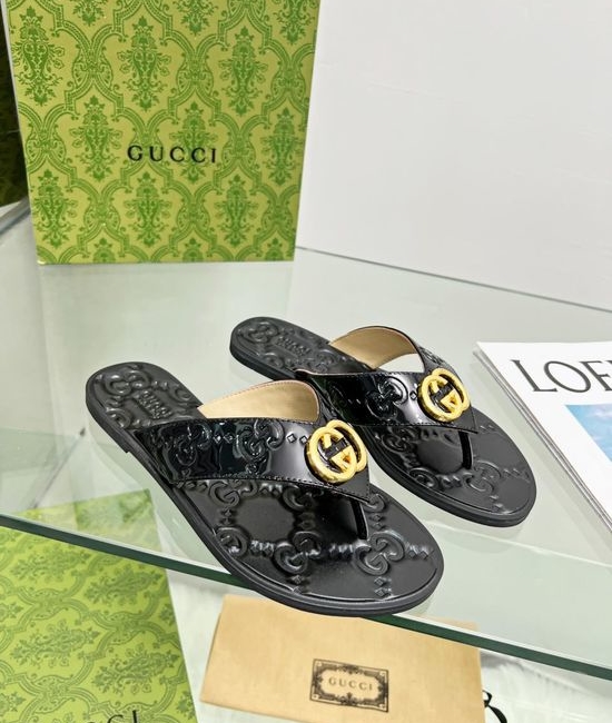 Gucci Soft Lining Flip Flops with Multiple Color Options